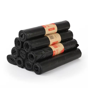 60pcs <b>Bin</b> Bags Black Strong <b>Refuse</b> Garbage Sacks <b>Bin</b> Liners Heavy Duty 80L - Product Image 3