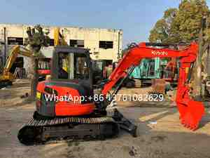 รถขุดขนาดเล็กอเนกประสงค์ U55 น้ำหนัก 5.57 ตัน ผลิตในจีน ใช้เครื่องยนต์ Kubota U55 มีจำหน่าย - Product Image 3