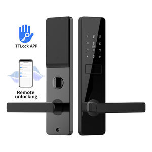 Serrure intelligente résidentielle Infinova X3 - Wi-Fi/Compatible avec les portes en verre, déverrouillage par mot de passe/clé/carte, contrôlée par l'application Ttlock - Product Image 5