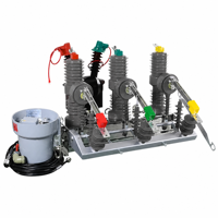 Disjoncteur à vide extérieur 12 kV, courant nominal 630 A, 50 Hz, appareillage de distribution électrique