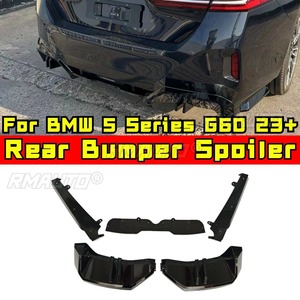 <strong>Car</strong> Rear Bumper Spoiler Lip <strong>Diffuser</strong> Modification For BMW 5 Series G60 2023+ MP Style Bumper Guard <strong>Protector</strong> Cover Accessories - Product Image 2