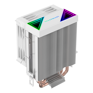 Lovingocool Quạt làm mát <span class=keywords><strong>CPU</strong></span> RGB 90mm Quạt làm mát không khí 2 ống làm mát nhiệt 4 chân PWM Intel LGA2011 1200 1700 làm mát Bộ xử lý 115x AM4 - Product Image 6