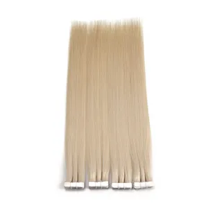 Tapes For Hair Extension Blonde Double Drawn Skin Weft Hair Extension Systems For Women