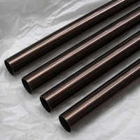 Cadre d'appareil électroménager haut de gamme en acier inoxydable rond, finition bronze PVD anti-décoloration Zhuo Ye