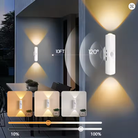 Lampe murale à détecteur de mouvement LED, rechargeable par USB, veilleuse de chevet pour chambre à coucher, couloir, escalier et bureau, éclairage d'ambiance