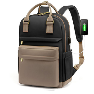 Custom Cross Border Women's Fashionable Backpack <b>Large</b> Capacity Usb <b>Laptop</b> Backpack Portable Travel <b>Bag</b> Backpack - Product Image 5