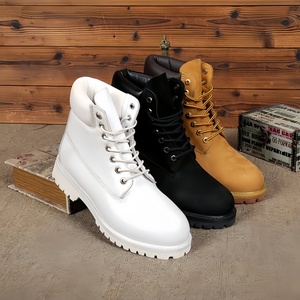 Botas de Trabajo Clásicas Multicolor Premium 2026, Botas de Senderismo Impermeables de Cuero con Cordones, Botas de Tobillo para Exteriores - Product Image 2