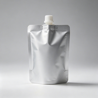 Pochette Doypack pour l'emballage de jus et de boissons avec matériaux PET/AL/PA/PE et bec verseur (type Doypack)