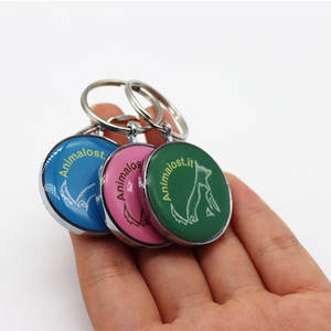 Fábrica 13.56MHz NFC personalizado RFID gatos cães chaveiro para animais de estimação rastreamento Mini Tag com URL do código <span class=keywords><strong>QR</strong></span> para o site - Product Image 5