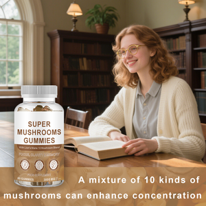Olli OEM nhãn hiệu riêng não tăng cường Gummy tập trung Bộ nhớ cải thiện nồng độ nấm bổ sung sức khỏe Gummies - Product Image 5
