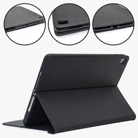 Housse de protection pour tablette intelligente en cuir avec impression vierge personnalisée par sublimation pour ipad pro air 3
