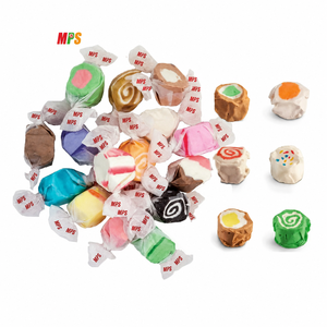 Caramelle OEM personalizzate confezionate singolarmente senza zucchero caramelle Gourmet Soft Fluff acqua salata Taffies - Product Image 3