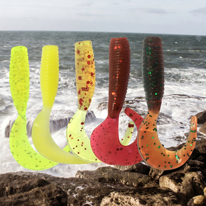 Océan hiver eau salée Mini appâts souples 2020 queue appâts <span class=keywords><strong>de</strong></span> natation leurres souples pour la pêche appâts <span class=keywords><strong>de</strong></span> pêche en Silicone artificiel - Product Image 3