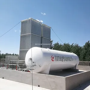 5000liter 5ton 5m3 New Conditional Liquefied Natural Gas Storage Tank LNG Tank for LNG Station with vaporizer