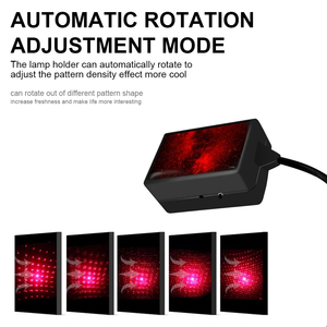 LELANPU Accessori Universali per Veicoli Fuoristrada, Laser Stellato per Tetto, Luci Sternenhimmel per <span class=keywords><strong>Auto</strong></span>, USB LED Starlight - Product Image 4