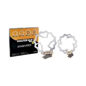 Galfer Premium pastiglie e dischi anteriori Kit per Husaberg TE 125 11-14 nuove Audi mitMitsubishi Mazda auto Semi-materiale metallico - Product Image 1