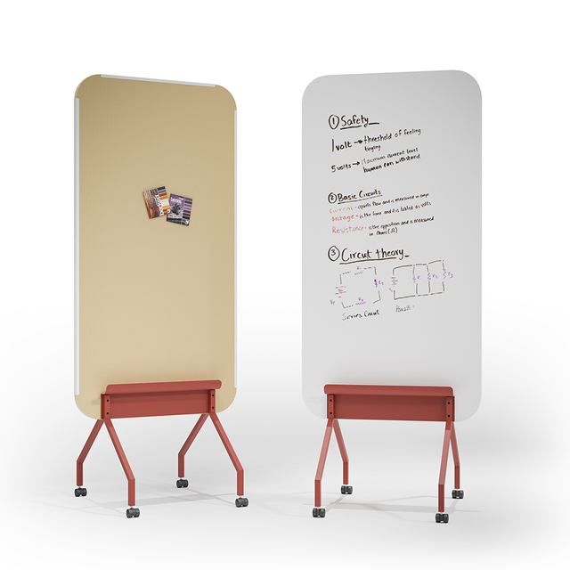 Factory Wholesale Message Flip Charts Magnetic Whiteboard Hanging Wall White Board