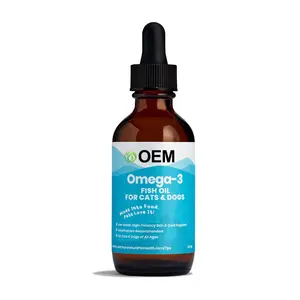 Omega 3 Fischöl für Katzen und kleine Hunde hochwertiges Omega 3 Nahrungsergänzungsmittel für Haustiere