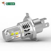 Prix Usine Phares LED H19 H4 Ampoule Canbus H7 Ventilateur Intelligent Ampoule LED H8 Rétrofit pour Voiture 9005 9006 Phare LED H4 pour Voiture