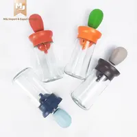 Portable Silicone Olive Oil Dispenser Bottle with Brush