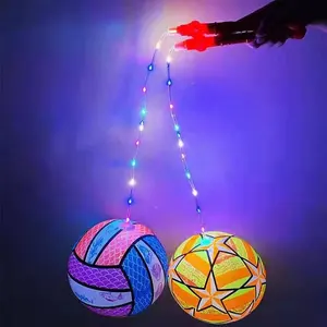 Phổ Biến Nóng Bán Inflatable Trò Chơi Bóng Đồ Chơi Đầy Màu Sắc Bóng Mềm PVC <span class=keywords><strong>LED</strong></span> Inflatable Bãi Biển Balls - Product Image 6