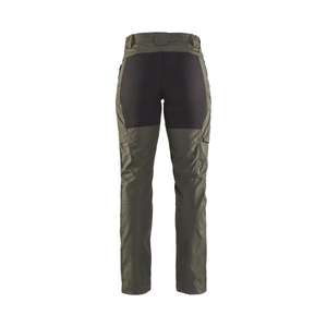 BLAKLADER - 715918454699C50 Pantalones de servicio para mujer elásticos Verde militar/Negro-PANTALÓN DE TRABAJO EAN 7330509499122 - Product Image 2