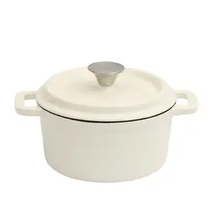 China supplier high quality restaurant enameled colored cast iron cookware