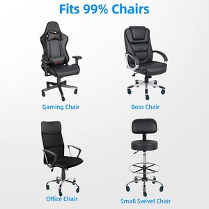 Roulettes de <span class=keywords><strong>chaise</strong></span> de bureau avec lumières rvb, 3 pouces, double roulement à billes, remplacement de <span class=keywords><strong>chaise</strong></span> de jeu d'ordinateur, roulettes à tige filetée - Product Image 6
