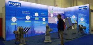 10X10便携式发光二极管模块化背景展台设备<span class=keywords><strong>Seg</strong></span>织物灯箱博览会展台 - Product Image 3