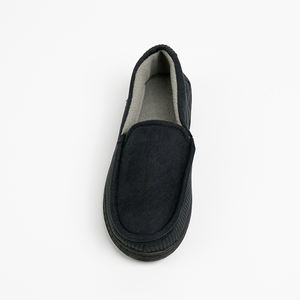 Pantuflas <span class=keywords><strong>de</strong></span> Casa para Hombre, Lavables, <span class=keywords><strong>de</strong></span> Pana Suave, Antideslizantes, con Suela <span class=keywords><strong>de</strong></span> TPR y Amortiguación, Precio al por Mayor - Product Image 4