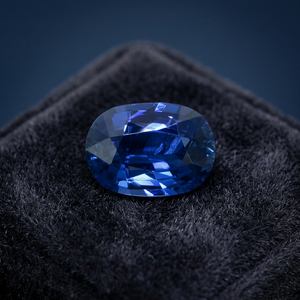 High Clarity Blue Sapphire Oval Shape Gemstone Custom Sizes for Jewelry Design & <b>Craft</b> - Product Image 5