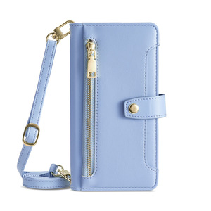Étui portefeuille multifonctionnel en cuir à rabat pour <span class=keywords><strong>Samsung</strong></span> S26 S25 Plus S24 S23 Ultra avec porte-cartes intégré - Product Image 4