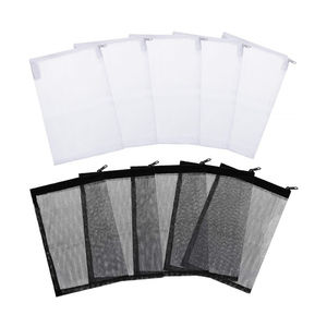 Bolsas de malla de nailon para acuario, Media bolsa con cremallera - Product Image 3