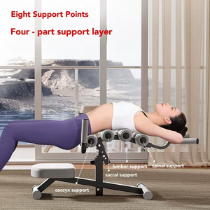 CZFIT Portable Steel Metal Waist Fitness Workout Machine Core & Abdominal Exercise <b>Bench</b> with Folding Feature for Home Training - Product Image 6