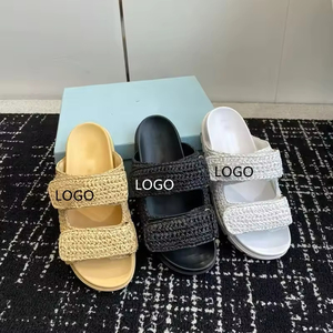 Sandales décontractées pour femmes à plateforme de bonne qualité fabrication pantoufles pour femmes de créateur à la mode - Product Image 1