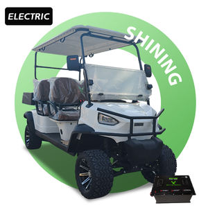 커스텀 샤이닝 Lsv 4 인승 스트리트 법률 CE 인증 50-70 Km/h 48V/72V 리튬 배터리 전기 골프 카트 (화물 포함) 70-90km - Product Image 1