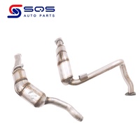 Convertisseur catalytique à trois voies SQS OEM/ODM de haute qualité en acier inoxydable Euro 3-6, montage direct pour Land Rover Range Rover 5.0T Sport