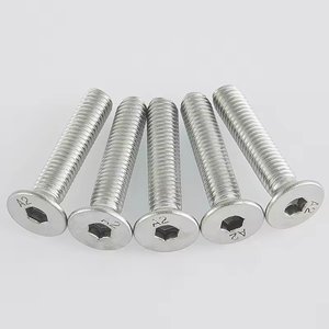 Tùy chỉnh chiều dài DIN 7991 thép không gỉ ổ cắm Metric chủ đề kẽm mạ Oxit Đen kết thúc <span class=keywords><strong>M3</strong></span> M5 M8 countersunk <span class=keywords><strong>cap</strong></span> vít - Product Image 2