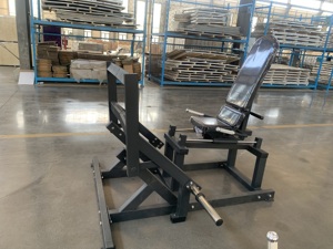 Équipement de musculation professionnel : Appareil de <span class=keywords><strong>presse</strong></span> à jambes à charge libre Super Horizontal Calf avec certification CE pour salle de sport à domicile - Product Image 3
