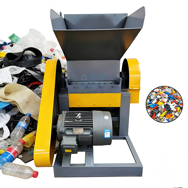 Metal Multifunctional Plastic Shredder for PP