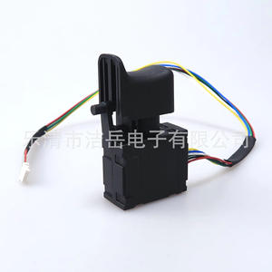 Interrupteur pour meuleuse d'angle lithium-ion 33x28mm, coque en nylon, contacts argentés, outils électriques certifiés CQC - Product Image 2