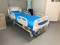 2025 nouveau Design médical en gros meilleur prix lit d'hôpital avec deux fonctions manuel ABS lit de patient infirmier certifié ISO