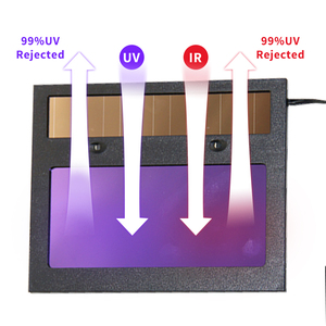 Máscara de Soldadura Eléctrica de Color Real con Atenuación Automática Solar, Ligera, para Soldadura TIG, MIG, MMA, MAG, KR, KC - Product Image 6
