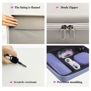 Estuche rígido personalizado de EVA con cremallera para dispositivos de depilación Ulike - Product Image 4