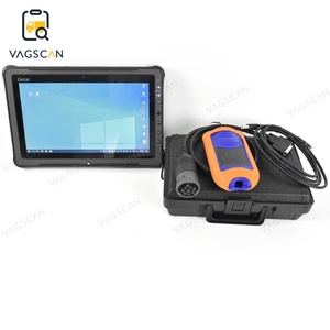 สำหรับเครื่องมือวินิจฉัยอินเทอร์เฟซบริการเชื่อมต่อข้อมูล JD V2 Truck Advisor สำหรับเครื่องจักรกลการเกษตร รุ่น JD EDL V2 และแท็บเล็ต F110 - Product Image 6