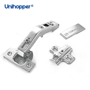 UNIHOPPER Wholesale Furniture Hardware 3D Adjustable Soft Close Hydraulic Hinges For Kitchen Cabinet