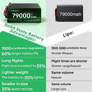 18S UAV Spray <b>Battery</b> Agri <b>Drone</b> Power Supply Multirotor LR 8S 24S 79000mah JST Connector Replacement A-8000mah-8S Semi Solid St - Product Image 5