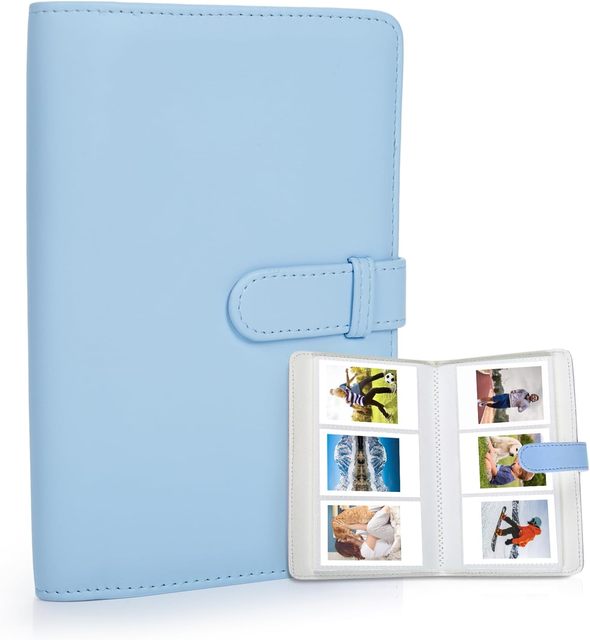 108 Pockets 2inch X 3inch Mini PU Leather Photo Album For Fujifilm Instax Mini 12 11 9 7+