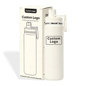 Botella de Agua de Acero Inoxidable con Aislamiento al Vacío de Doble Pared, 24 oz, Libre de BPA, para Bebidas Frías y Calientes, con Logotipo Personalizado, para Exteriores - Product Image 3
