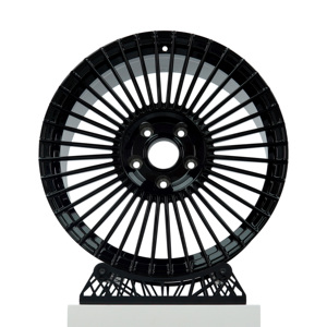 KE 5x112 5x114.3 5x120 Multi <strong>Spokes</strong> Black Alloy <strong>Wheels</strong> 18 19 20 21 22 Inch Rims for Benz BMW Mercedes W222 W221 Maybach W212 - Product Image 2